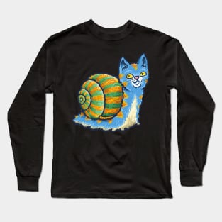 Cat Snail Long Sleeve T-Shirt